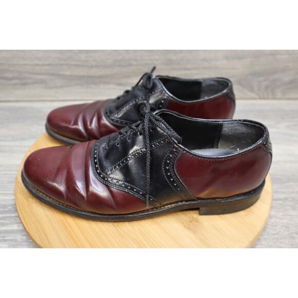 Goodyear Shoe Mens 9 M Neolite Brown Black Oxford Dress Almond Toe Leather main image 14
